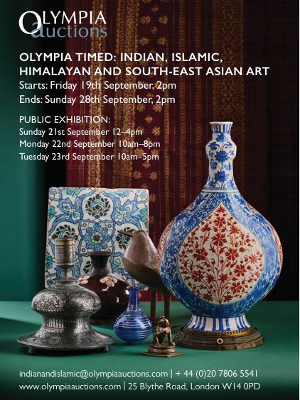 Olympia Timed: Indian, Islamic, Himalayan and South-East Asian Art and Antiquities